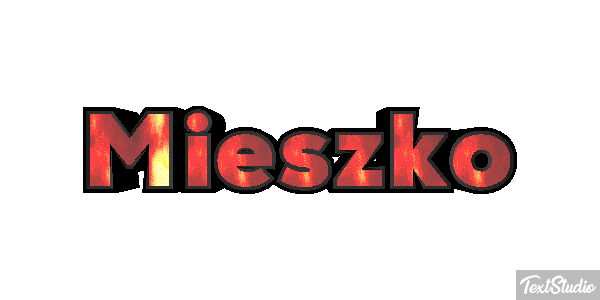 Mieszko Efeito do texto