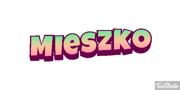 Mieszko Efeito do texto