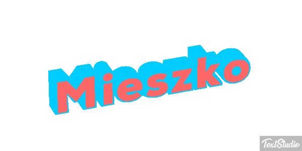 Mieszko Efeito do texto