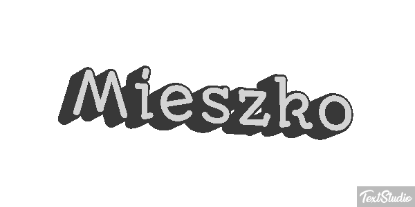 Mieszko Efeito do texto