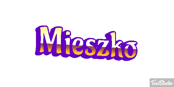 Mieszko Efeito do texto