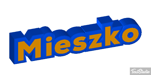 Mieszko Efeito do texto