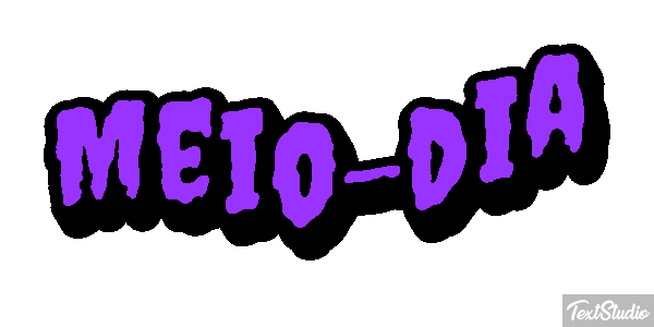Meio-dia Efeito do texto