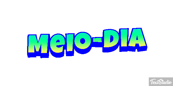 Meio-dia Efeito do texto