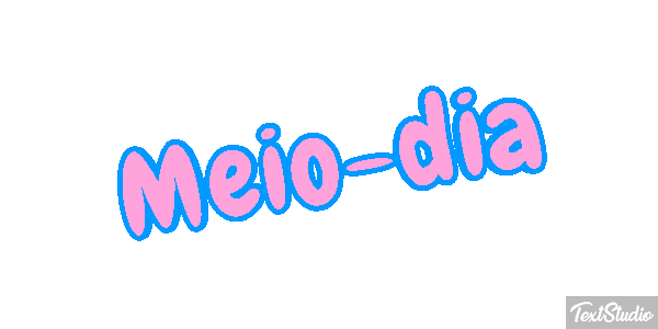 Meio-dia Efeito do texto