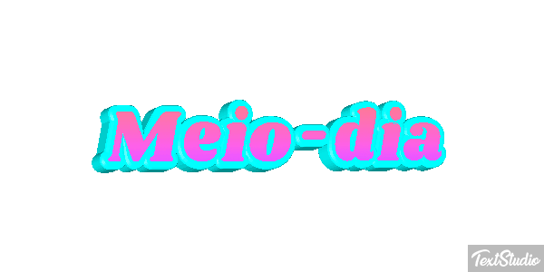 Meio-dia Efeito do texto