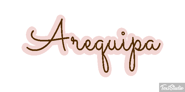 Arequipa Efecto de texto