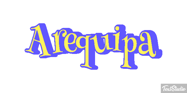 Arequipa Efecto de texto