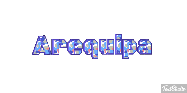 Arequipa Efecto de texto