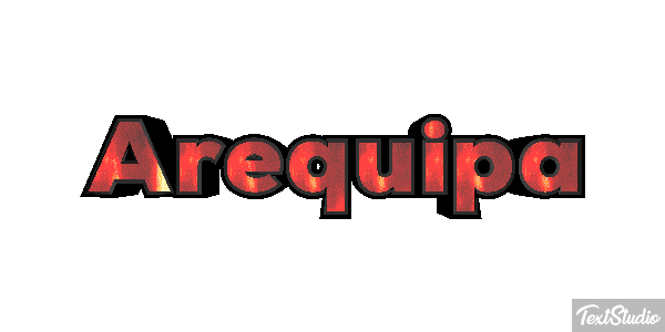 Arequipa Efecto de texto