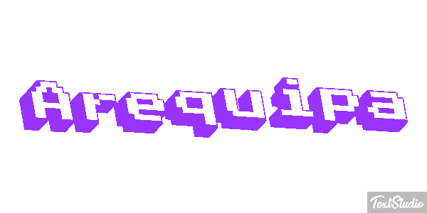 Arequipa Efecto de texto