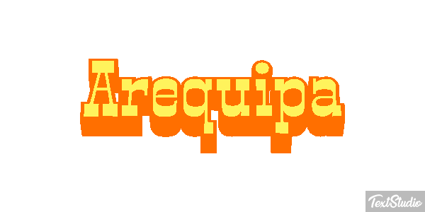 Arequipa Efecto de texto