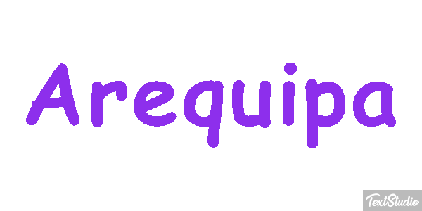 Arequipa Efecto de texto