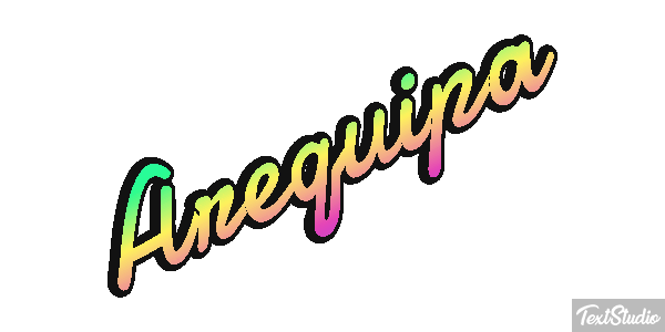 Arequipa Efecto de texto