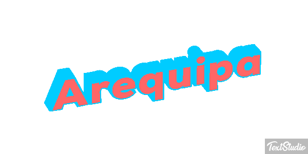 Arequipa Efecto de texto