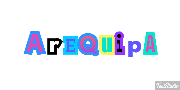 Arequipa Efecto de texto