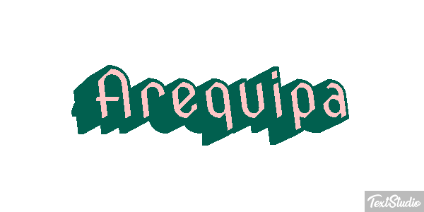 Arequipa Efecto de texto