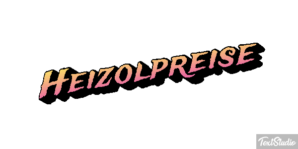 Heizölpreise Efeito do texto