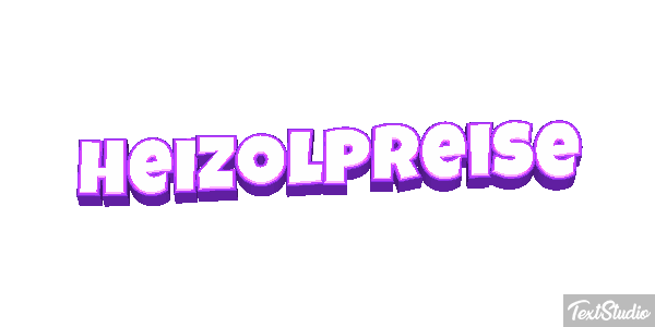 Heizölpreise Efeito do texto