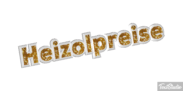 Heizölpreise Efeito do texto
