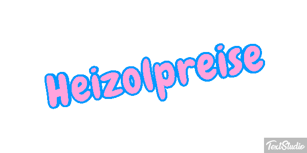 Heizölpreise Efeito do texto