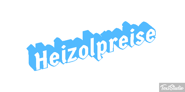 Heizölpreise Efeito do texto