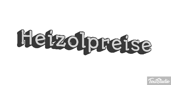 Heizölpreise Efeito do texto