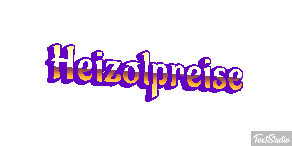 Heizölpreise Efeito do texto