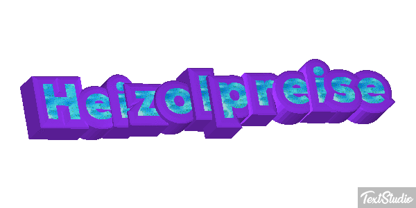 Heizölpreise Efeito do texto