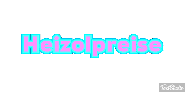 Heizölpreise Efeito do texto