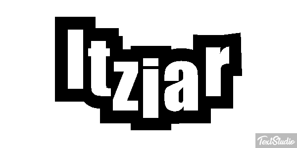 Itziar Efecto de texto