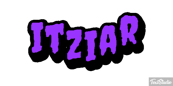 Itziar Efecto de texto