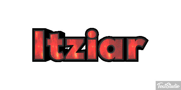 Itziar Efecto de texto
