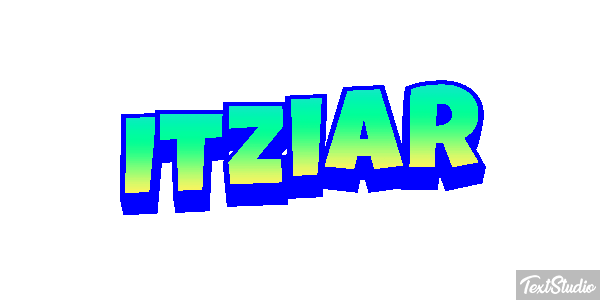 Itziar Efecto de texto