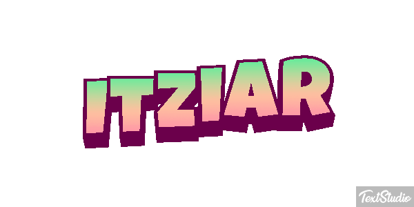 Itziar Efecto de texto