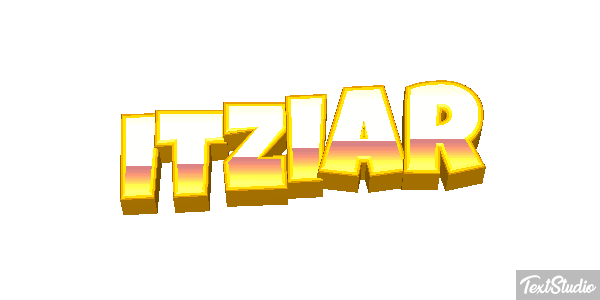 Itziar Efecto de texto