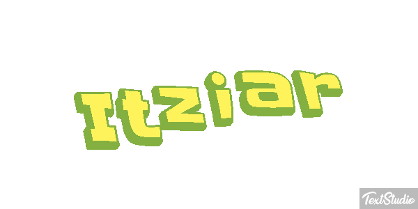 Itziar Efecto de texto