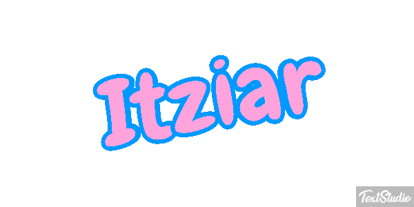 Itziar Efecto de texto