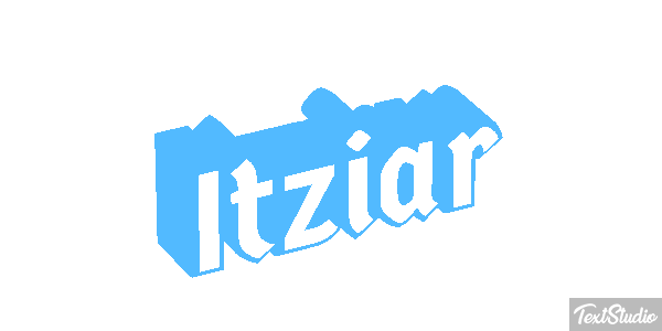 Itziar Efecto de texto