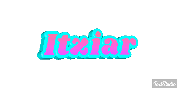 Itziar Efecto de texto