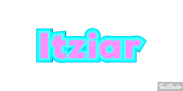 Itziar Efecto de texto