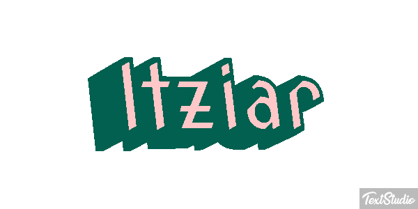Itziar Efecto de texto