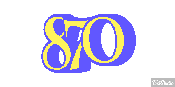 870 テキスト効果