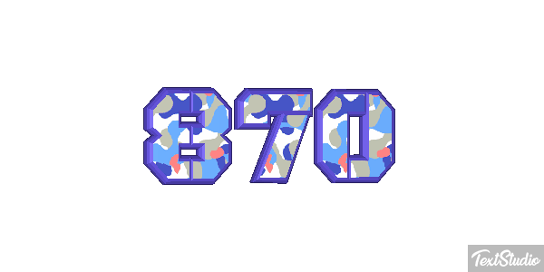 870 テキスト効果