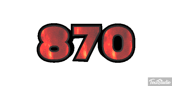 870 テキスト効果