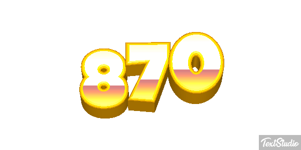 870 テキスト効果