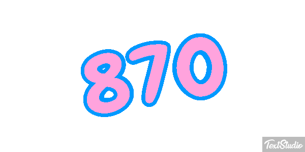 870 テキスト効果