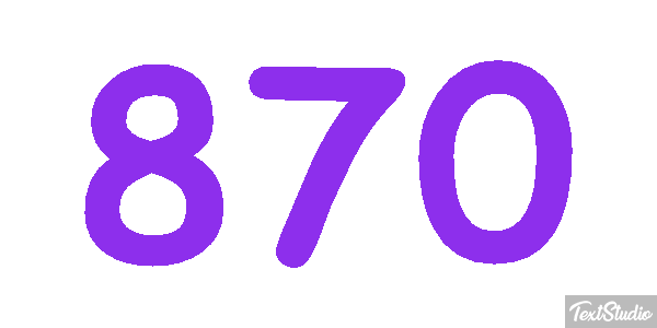 870 テキスト効果