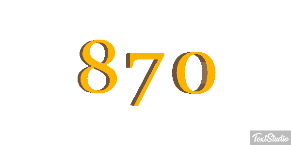 870 テキスト効果