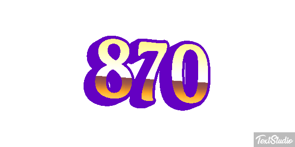 870 テキスト効果